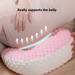 Experience Comfort Like Never Before with the Multifunctional U-Shaped Maternity Waist Support Pillow