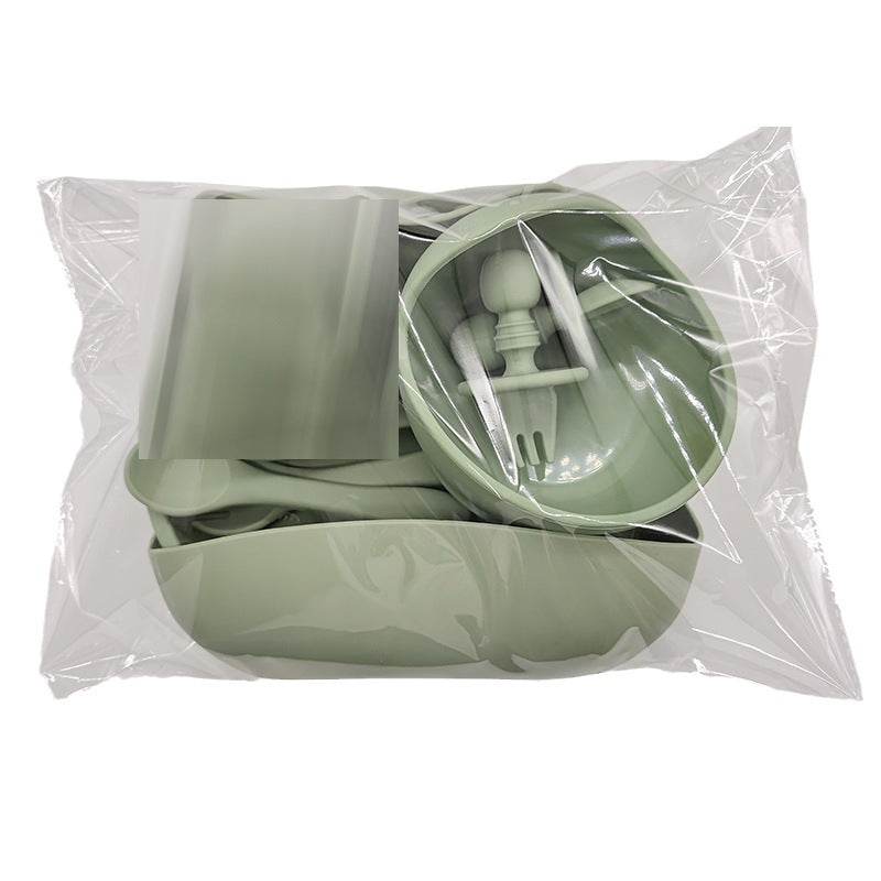 Baby Silicone Feeding Tableware For Complementary Food
