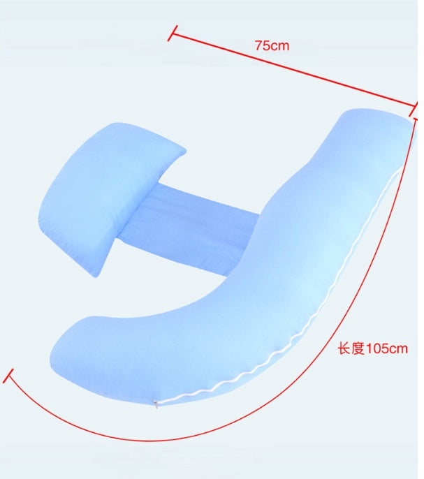 Multi-Functional U-Shaped Maternity And Breastfeeding Pillow