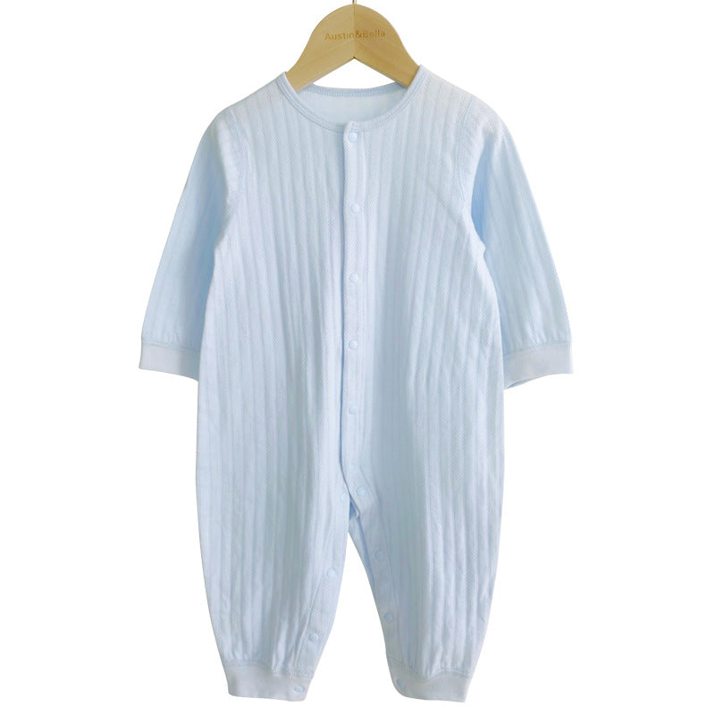 Baby Cotton Onesies Newborn Spring Autumn Pajamas