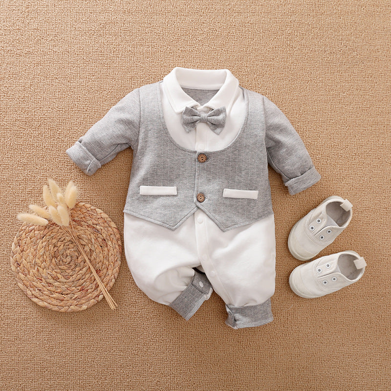 Baby Long-Sleeve Jumpsuit Spring Autumn Clothes
