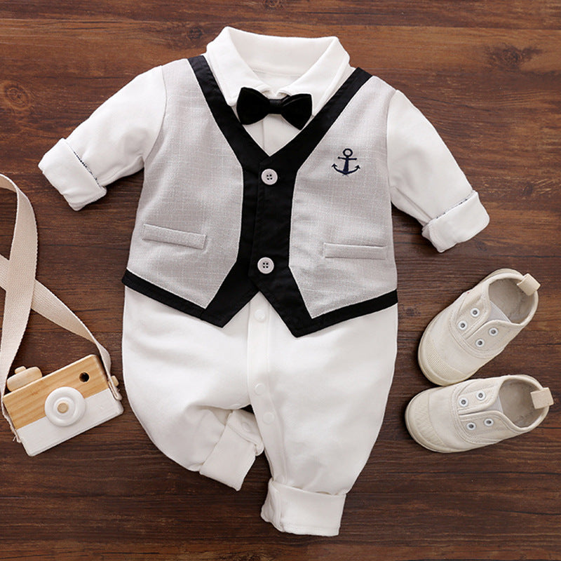 Baby Long-Sleeve Jumpsuit Spring Autumn Clothes