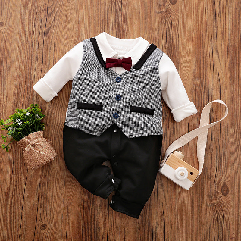 Baby Long-Sleeve Jumpsuit Spring Autumn Clothes