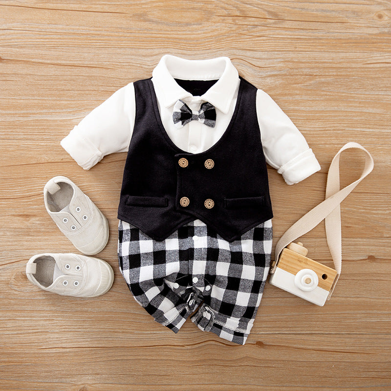 Baby Long-Sleeve Jumpsuit Spring Autumn Clothes