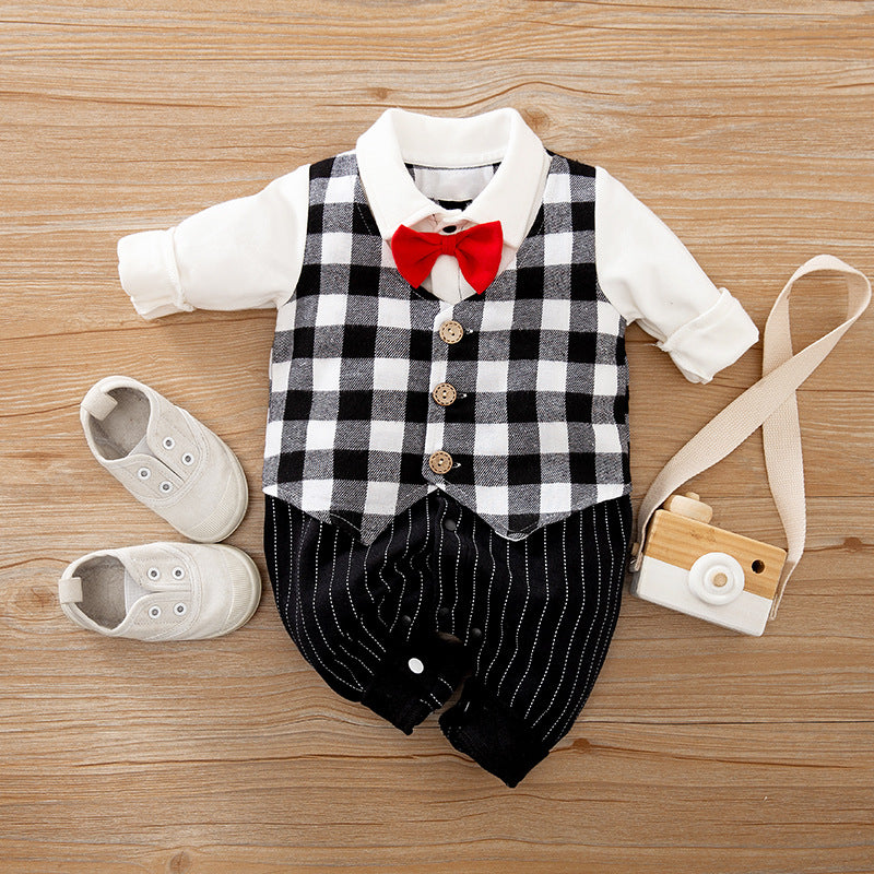 Baby Long-Sleeve Jumpsuit Spring Autumn Clothes