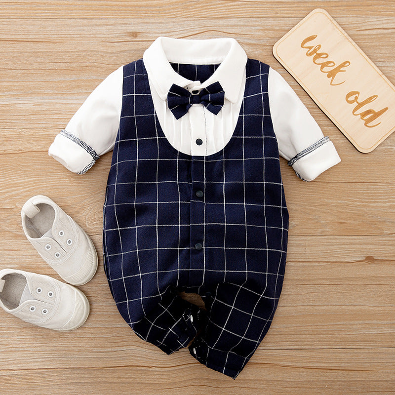 Baby Long-Sleeve Jumpsuit Spring Autumn Clothes
