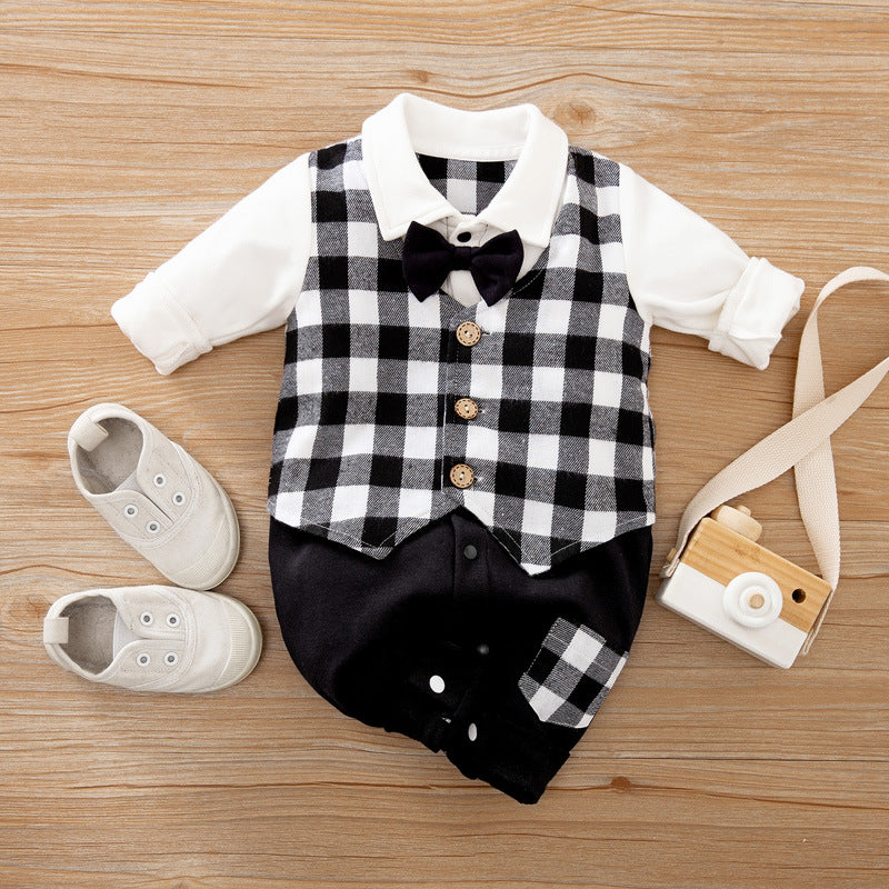 Baby Long-Sleeve Jumpsuit Spring Autumn Clothes