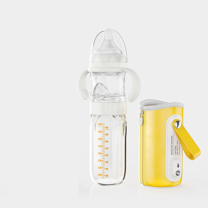Baby USB Heated Insulated Feeding Bottle