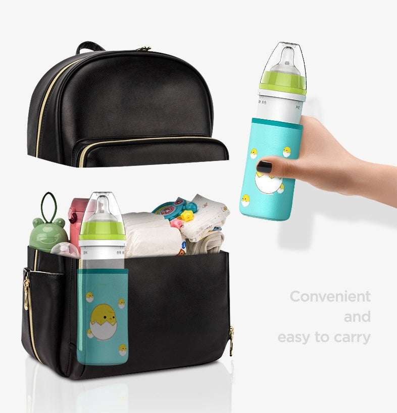 Baby PPSU Wide-Neck Insulated Feeding Bottle