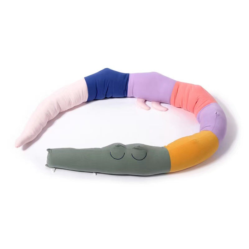 Cartoon Baby Crib Bumper Pillow And Bed Fence