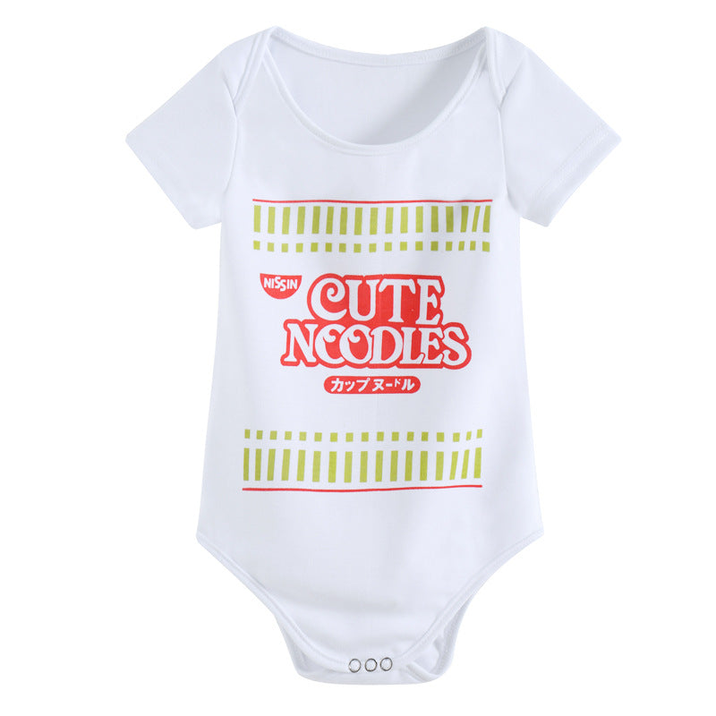 Baby Short Sleeve Cute Triangle Romper