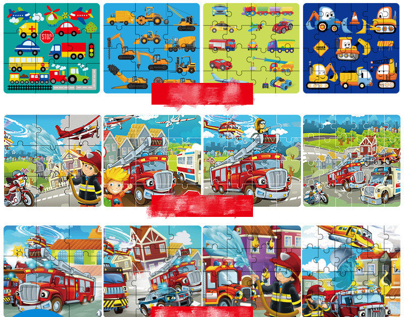 Children's Educational Jigsaw Puzzle Brain Building Toys