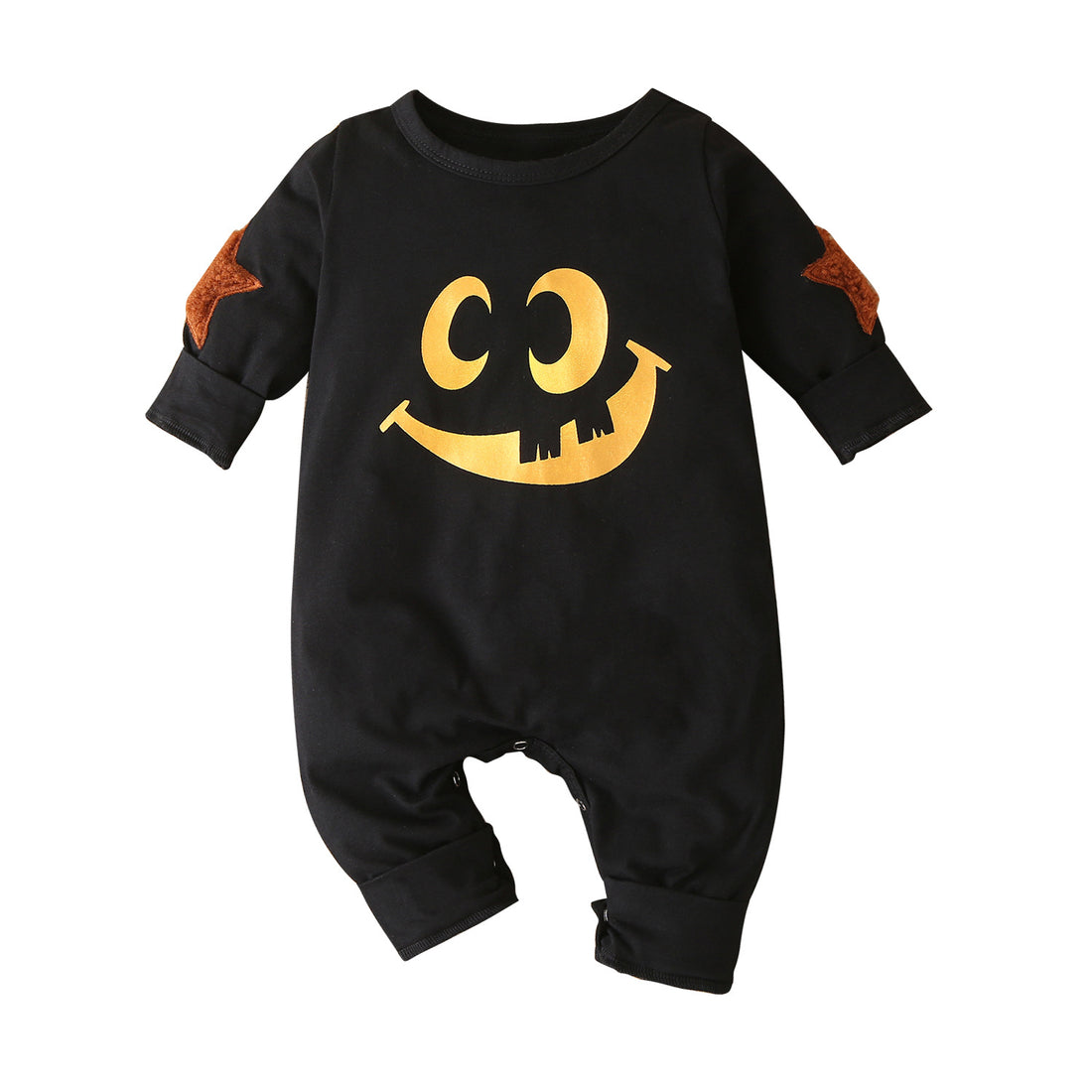 Baby Cotton Santa Patchwork Plaid Bodysuit