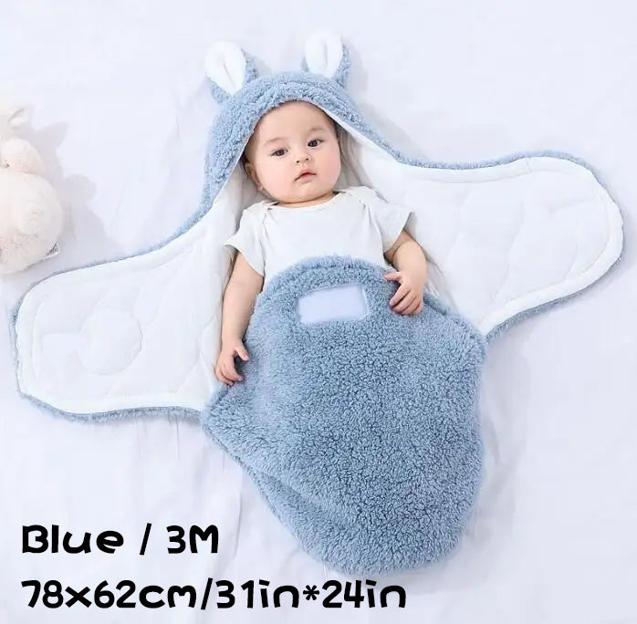 Super Soft Baby Fleece Sleeping Bag Swaddle Sack
