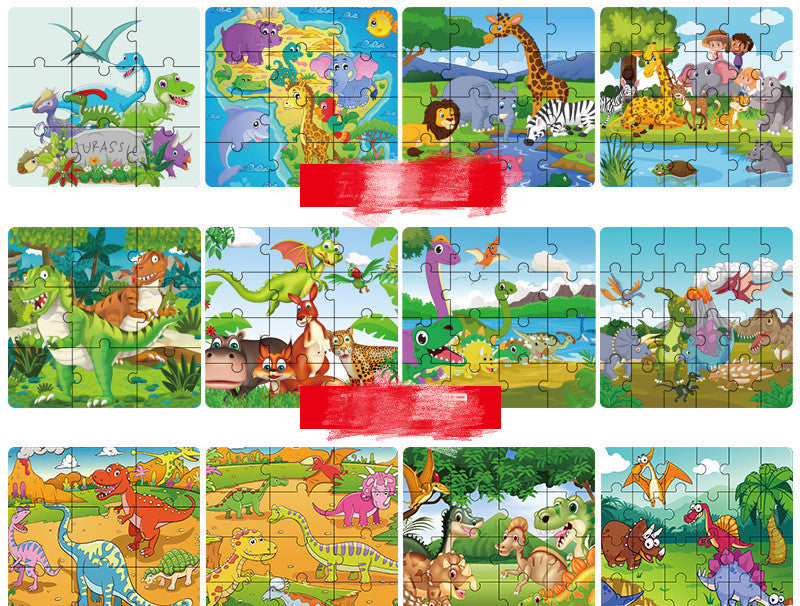 Children's Educational Jigsaw Puzzle Brain Building Toys