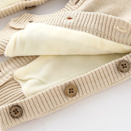 Newborn Baby Crawling Thickened Harness Outfit