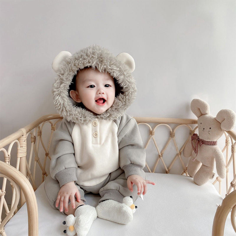 Baby Autumn Jumpsuit Newborn 0-3 Months