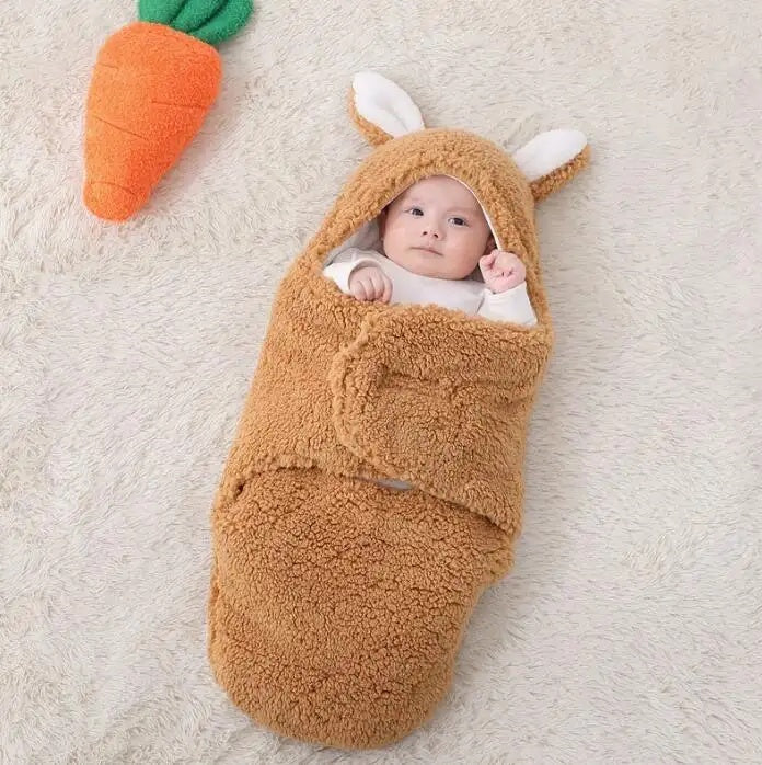 Super Soft Baby Fleece Sleeping Bag Swaddle Sack