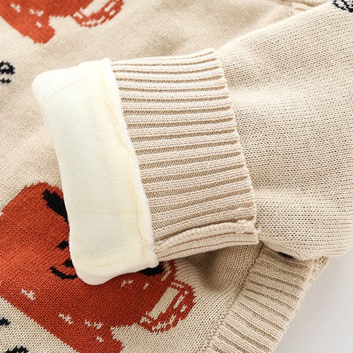 Newborn Baby Crawling Thickened Harness Outfit