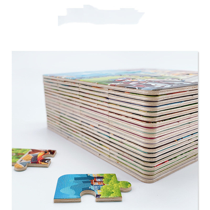 Children's Educational Jigsaw Puzzle Brain Building Toys