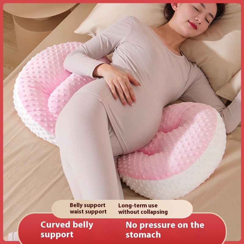 Multifunctional U-Shaped Maternity Waist Support Pillow