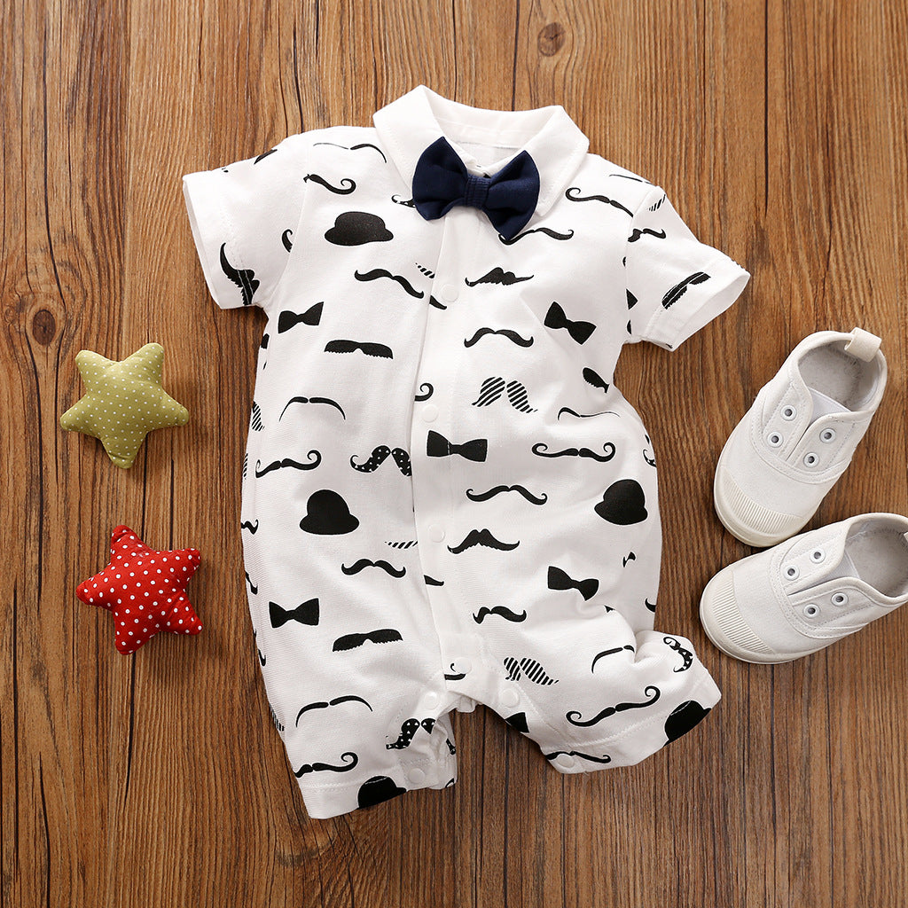 Gentleman Baby Long-Sleeve Romper
