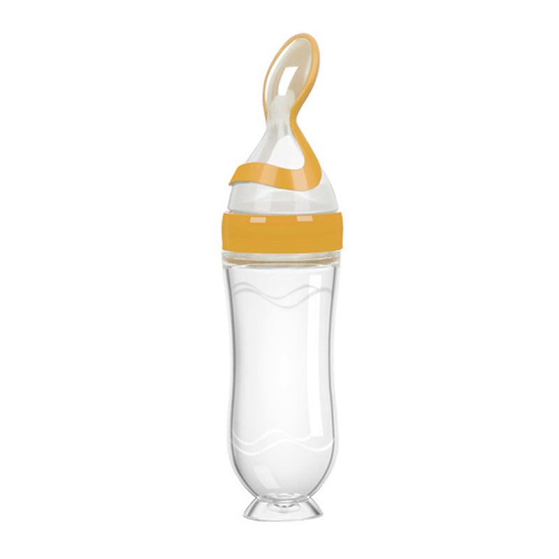 Baby Silicone Rice Paste Feeding Spoon